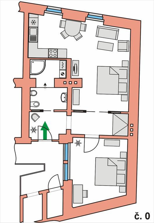 Apartment No 0A Anenska 13 - Stare Mesto Praha Eksteriør bilde